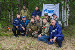 В состав экспедиции вошли работники ООО "Газпром трансгаз Сургут", неравнодушные к истории родного края