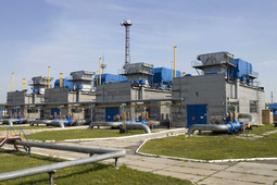 Машинные агрегаты цеха КС-13 (Компрессорная станция)