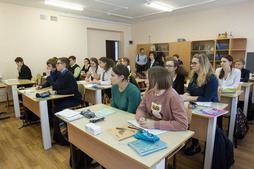 Помимо основных дисциплин учащиеся Газпром-класса будут изучать блок дополнительных дисциплин (Фото — Вадим Пихновский)