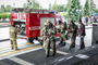 Бойцы МЧС оперативно прибыли на сигнал о возгорании (Фото — Оксана Платоненко)
