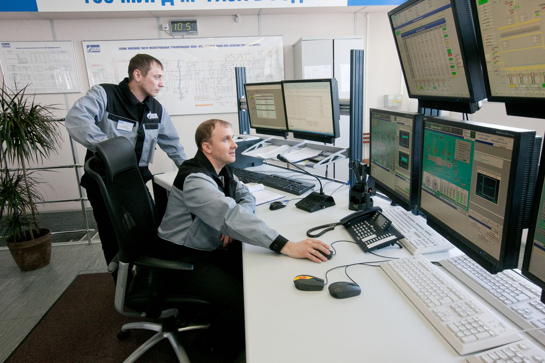 Система помогает обрабатывать и анализировать круглосуточный поток информации о работе оборудования компрессорных и газораспределительных станций