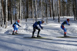 Елена Слушкина (справа) и Ирина Приданникова (слева) завоевали золото и бронзу в спринте