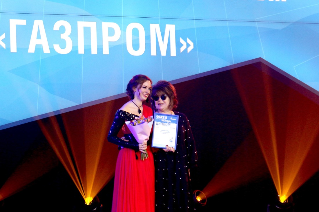 Вокалистка Елизавета Тэйван в своей возрастной группе стала третьей  (фото — Юрий Меремкулов)