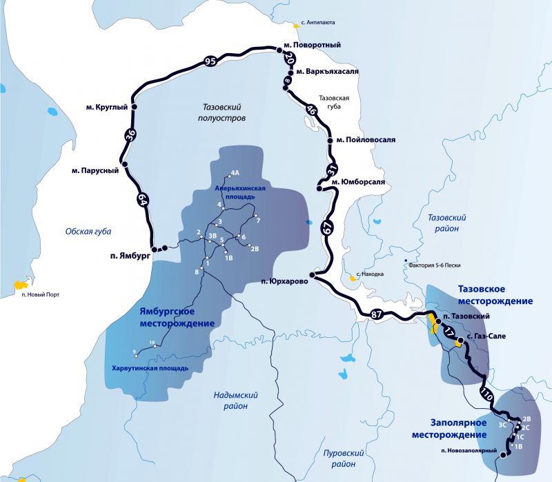 Расстояние ямбурга. Газового месторождения Каменномысское-море. Карта Ямбурга Ямал. Посёлок Ямбург Ямал карта. Тазовское месторождение.