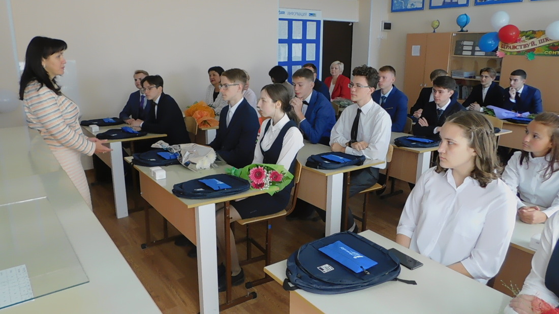 Учащихся "Газпром-класса" познакомят с профессиями газотранспортной промышленности (Фото — Юрий Меремкулов)